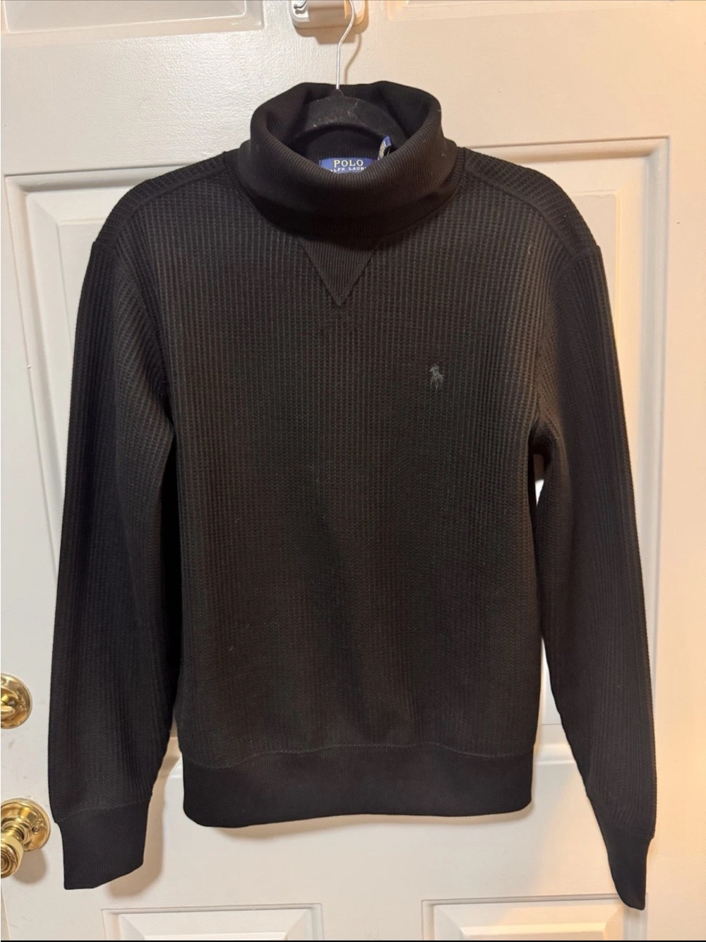 Polo Ralph Lauren Black Turtleneck Sweater Size Small